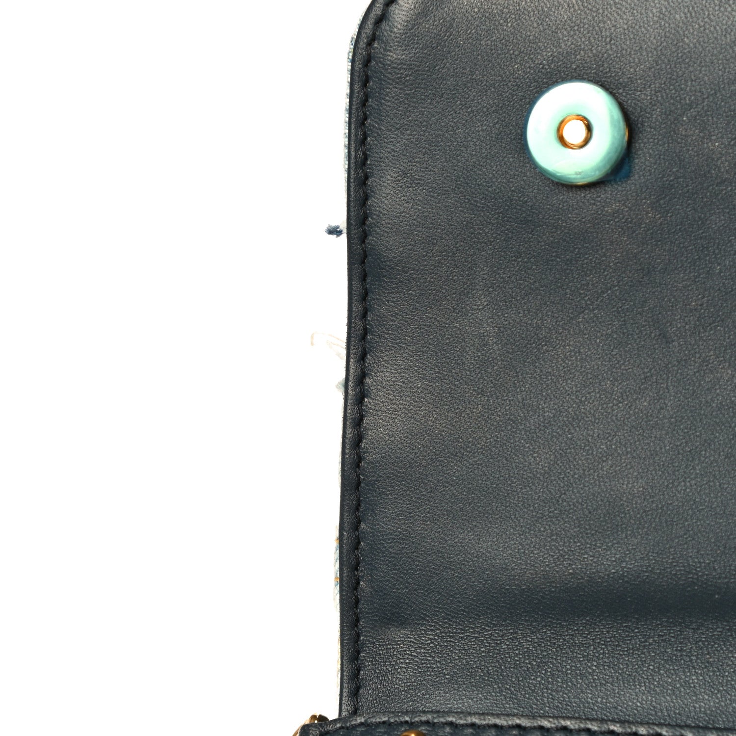 Dolce & Gabbana Denim Mini DG Girls Shoulder Bag Blue 8 of 14