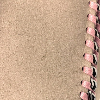 Stella McCartney Shaggy Deer Falabella Reversible Mini Fold Over Tote Pink 19 of 19