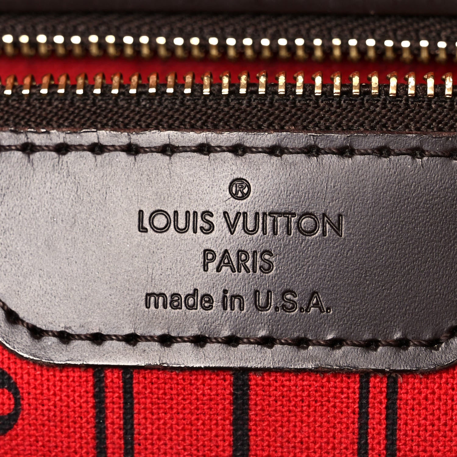 Louis Vuitton Damier Ebene Neverfull MM 6 of 11
