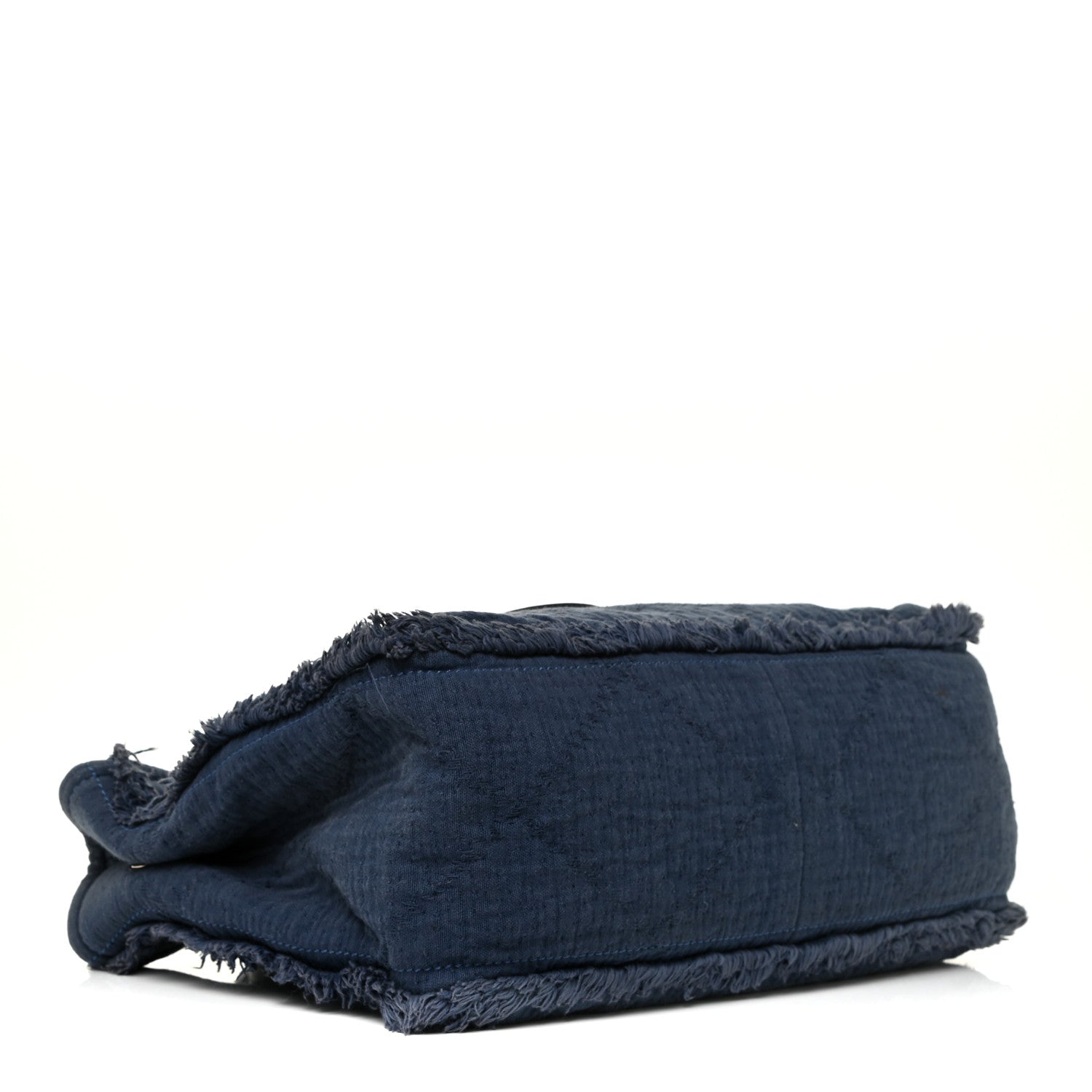 Chanel Canvas Large Double Face Shopping Tote Navy 4 of 18