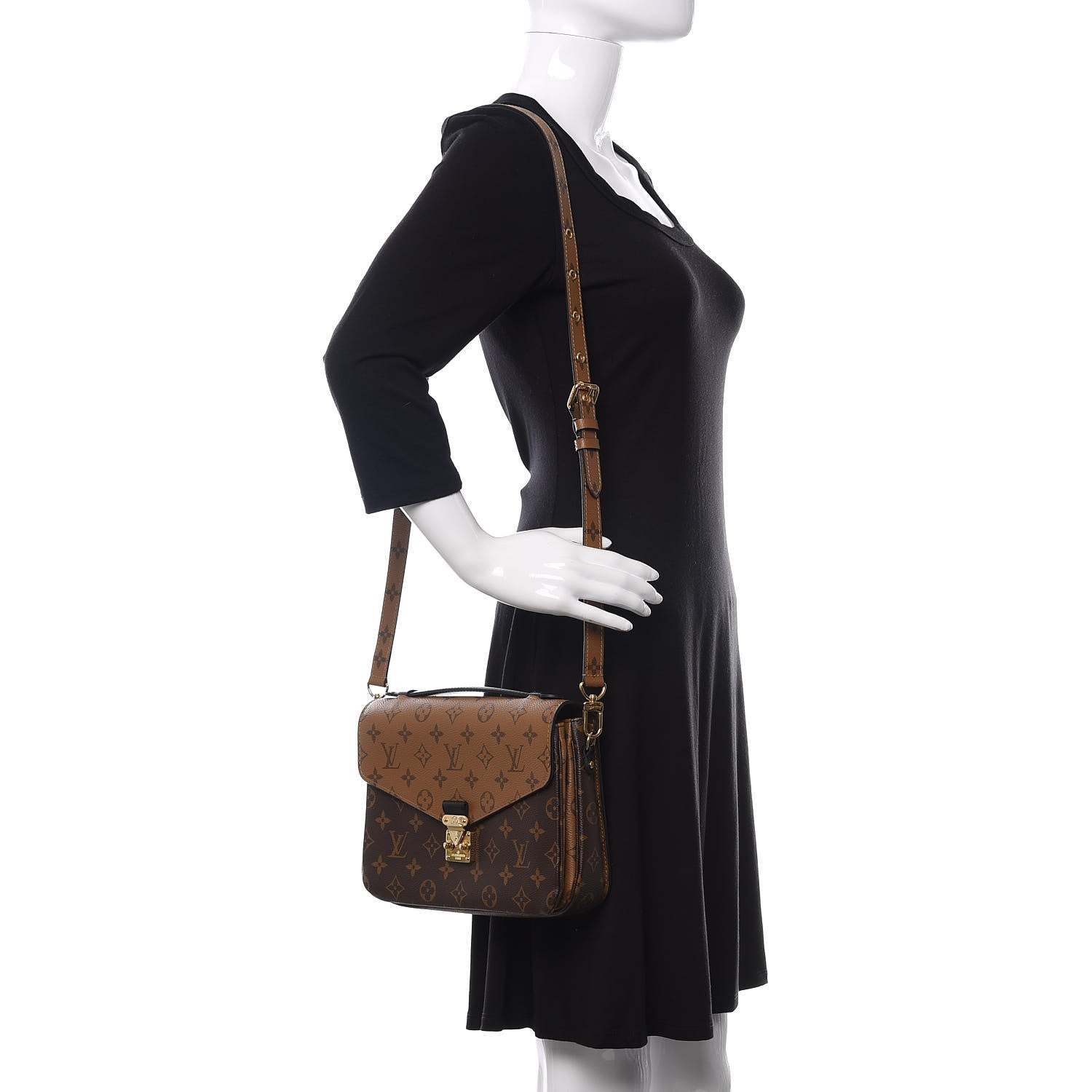 Louis Vuitton Reverse Monogram Pochette Metis 2 of 9