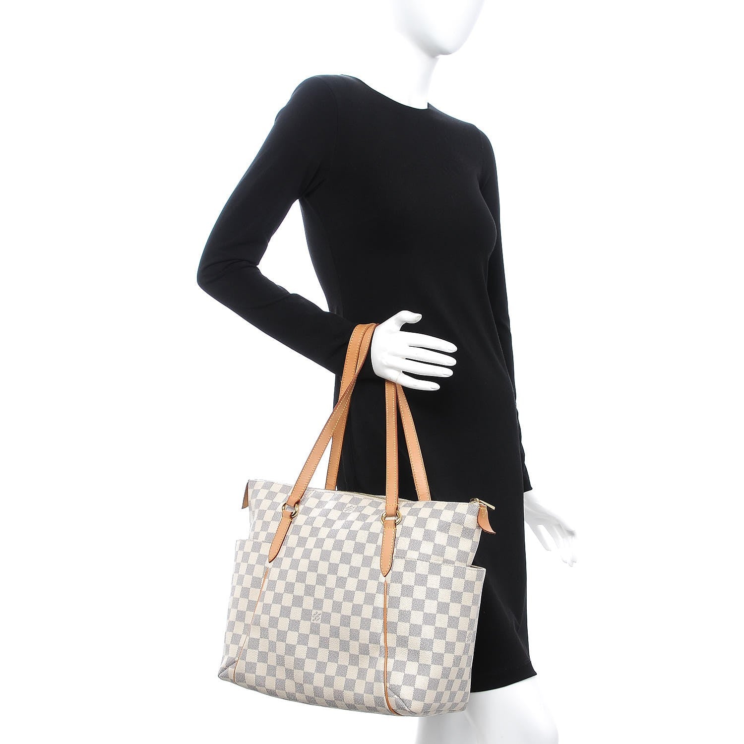 Louis Vuitton Damier Azur Totally MM 2 of 8