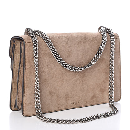 Gucci Suede Small Dionysus Shoulder Bag Taupe 3 of 9