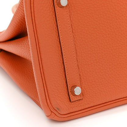 Hermes Togo Birkin 30 Orange 12 of 15