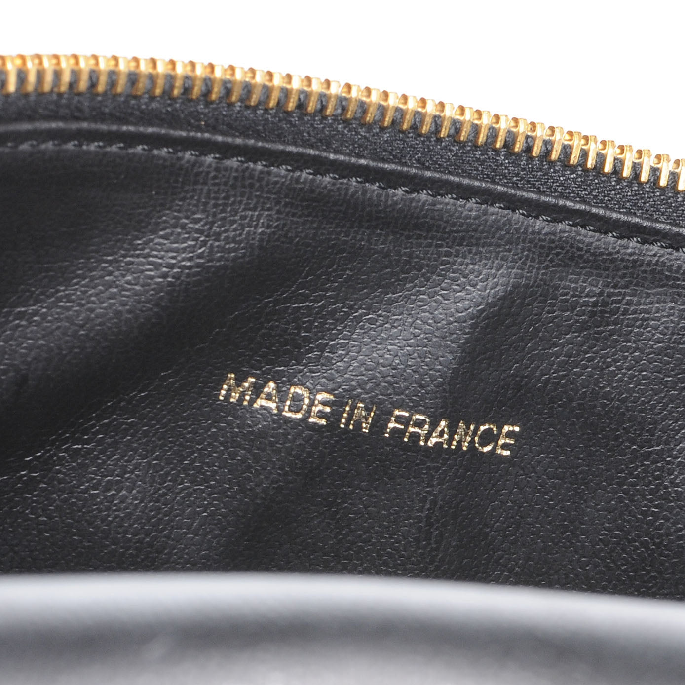 Caviar Cosmetic Vanity Bag Black