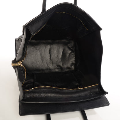 Celine Smooth Calfskin Mini Luggage Black 6 of 10
