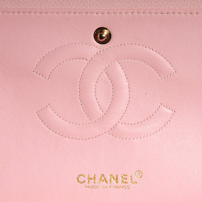 Chanel Caviar Medium Double Flap Pink 7 of 8