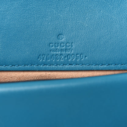 Gucci Velvet Super Mini Dionysus Shoulder Bag Pavone Cyan 6 of 9
