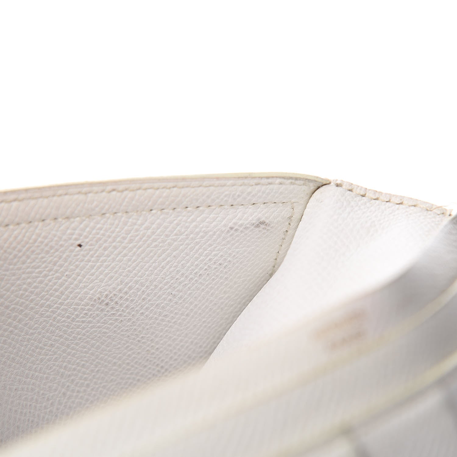 Hermes Epsom Bearn Wallet White 13 of 13