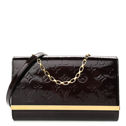 Louis Vuitton Vernis Ana Clutch Amarante 1 of 9