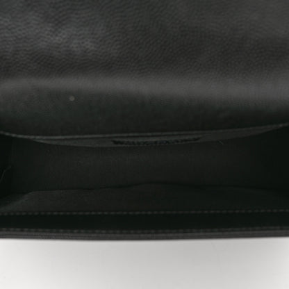 Chanel Caviar Quilted Medium Boy Flap Black 5 of 9