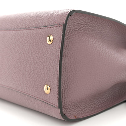 Salvatore Ferragamo Grained Calfskin Double Handle Small Amy Tote Cinder Rose 10 of 16