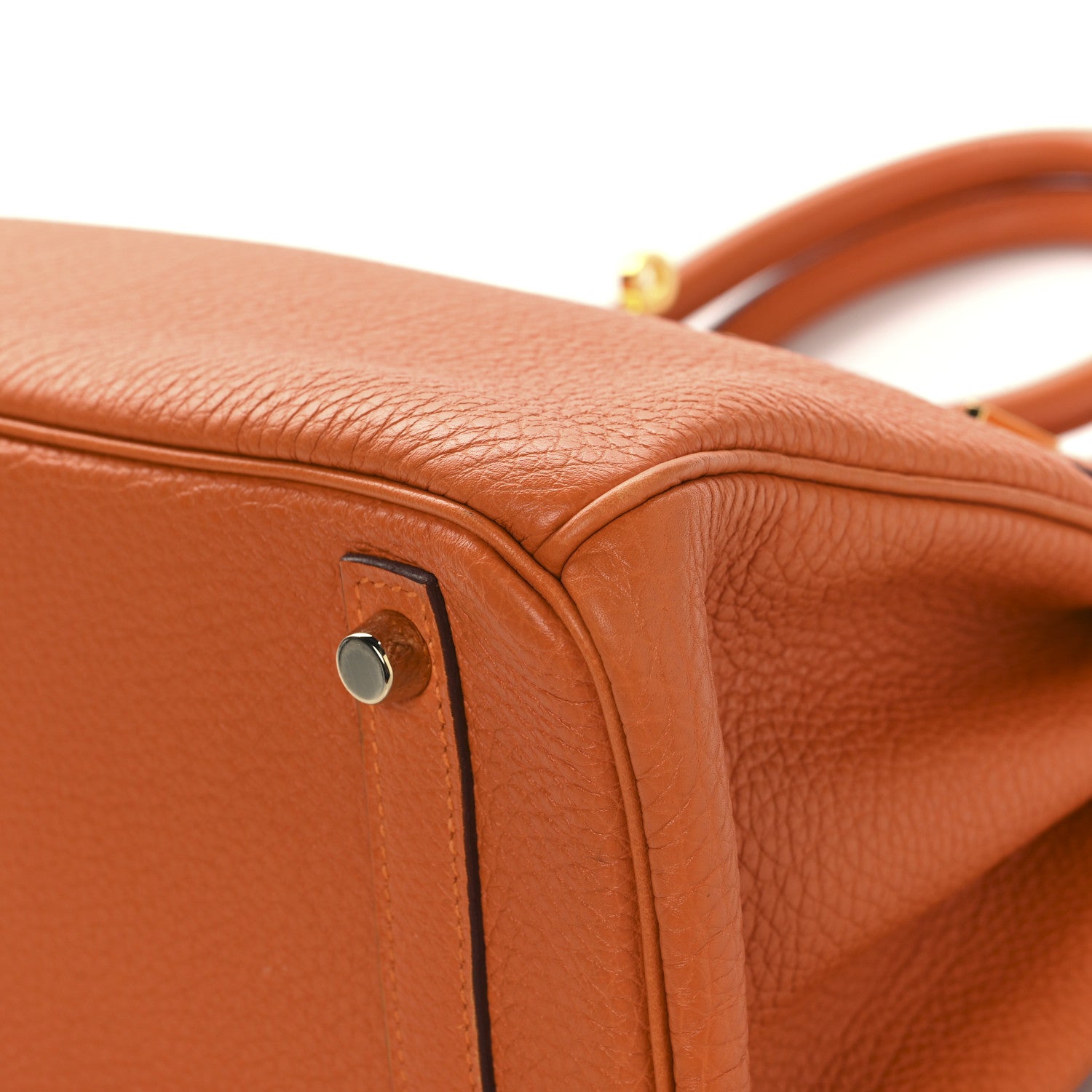 Hermes Fjord Birkin 30 Orange 10 of 14