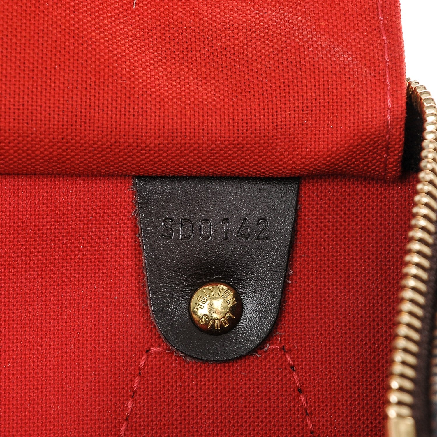 Louis Vuitton Damier Ebene Speedy 35 7 of 7