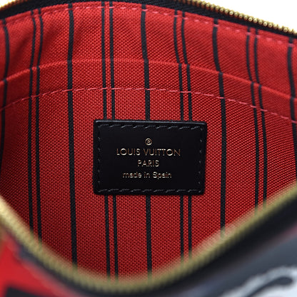 Louis Vuitton Reverse Monogram Kabuki MM GM Pochette 6 of 7