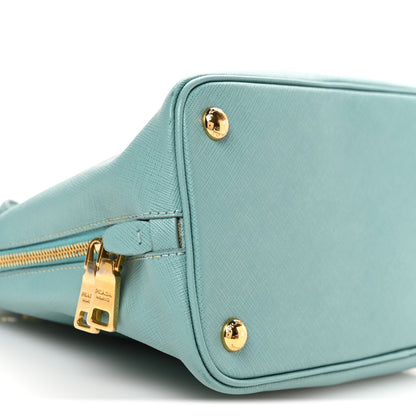 Prada Saffiano Lux Small Promenade Tote Anice 10 of 11