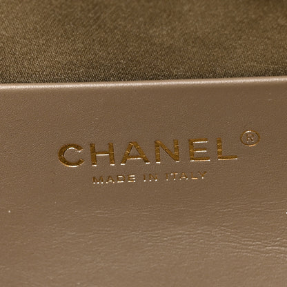 Chanel Pony Hair Mini Chanel 25 Handbag Dark Khaki 6 of 11
