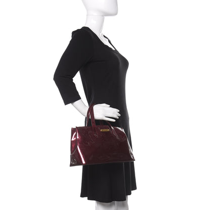 Louis Vuitton Vernis Wilshire PM Rouge Fauviste 2 of 9