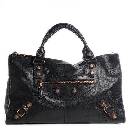 Balenciaga Agneau Giant 21 Rose Gold Hardware Work Black 1 of 11