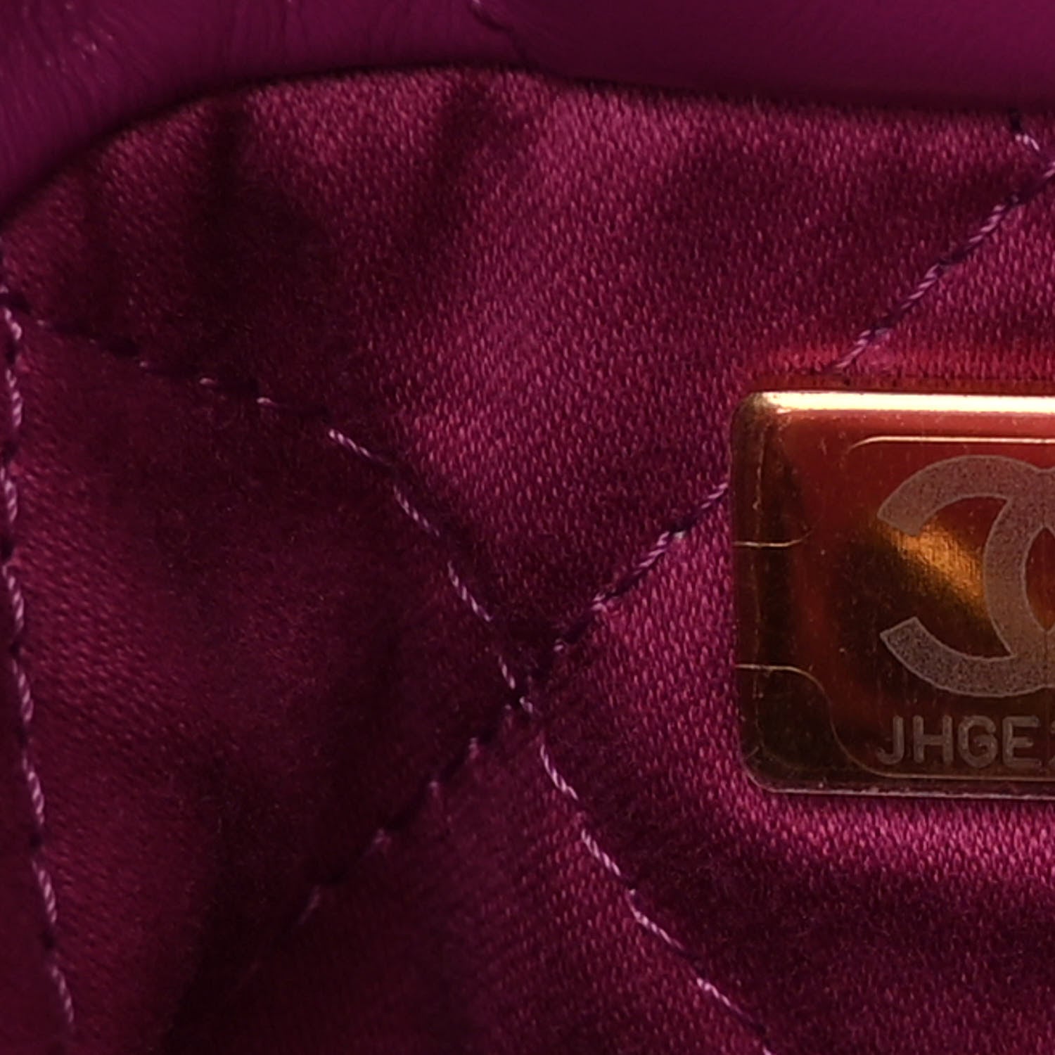 Chanel Shiny Calfskin Quilted Mini Chanel 22 Purple 7 of 10