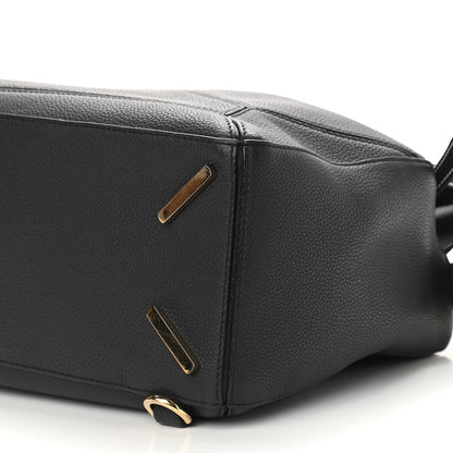 Loewe Calfskin Medium Puzzle Bag Midnight Blue Black 10 of 11