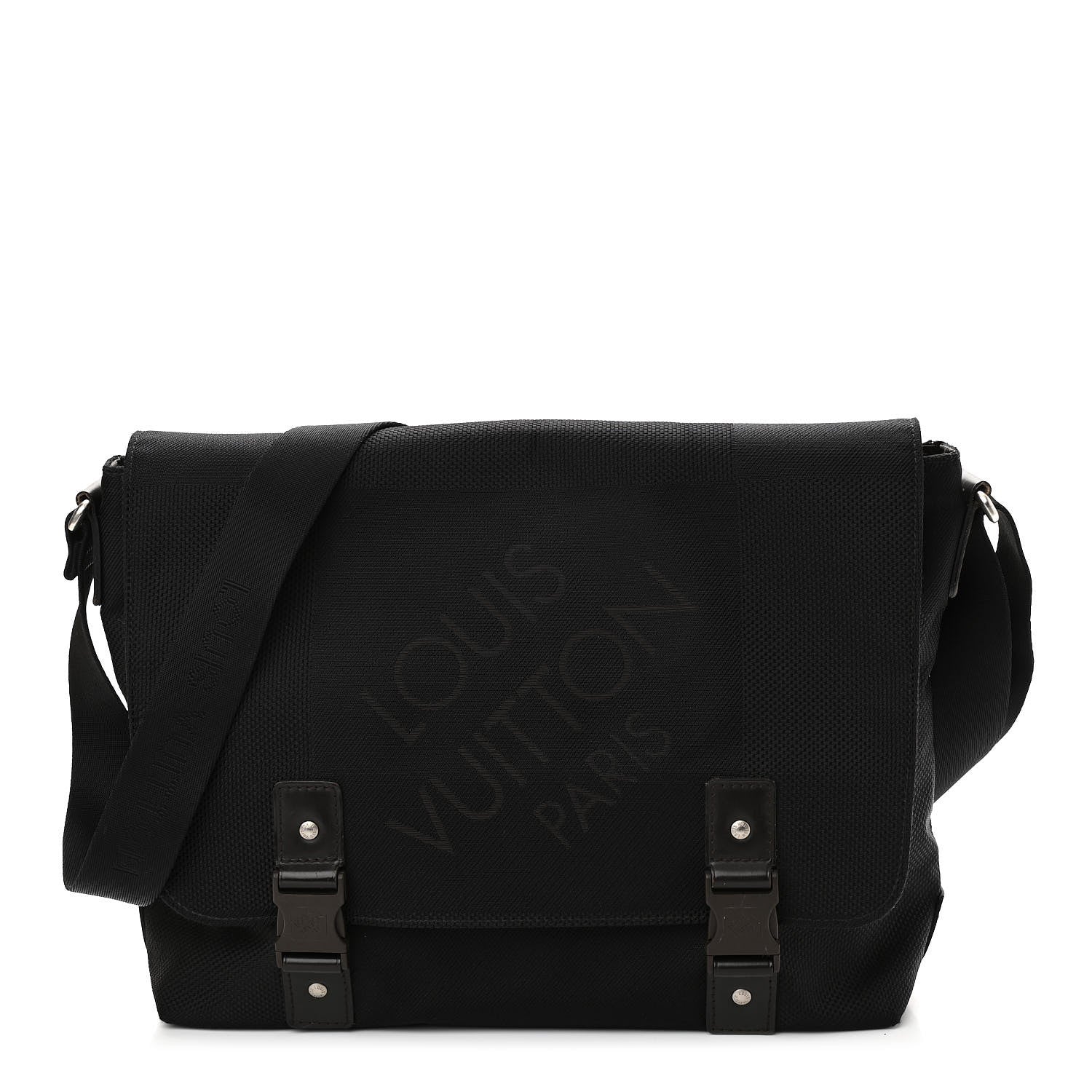 Louis Vuitton Damier Geant Loup Messenger Bag Black 1 of 12