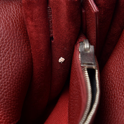 Saint Laurent Grained Calfskin Small Supple Sac De Jour Dark Pallisandre 18 of 18