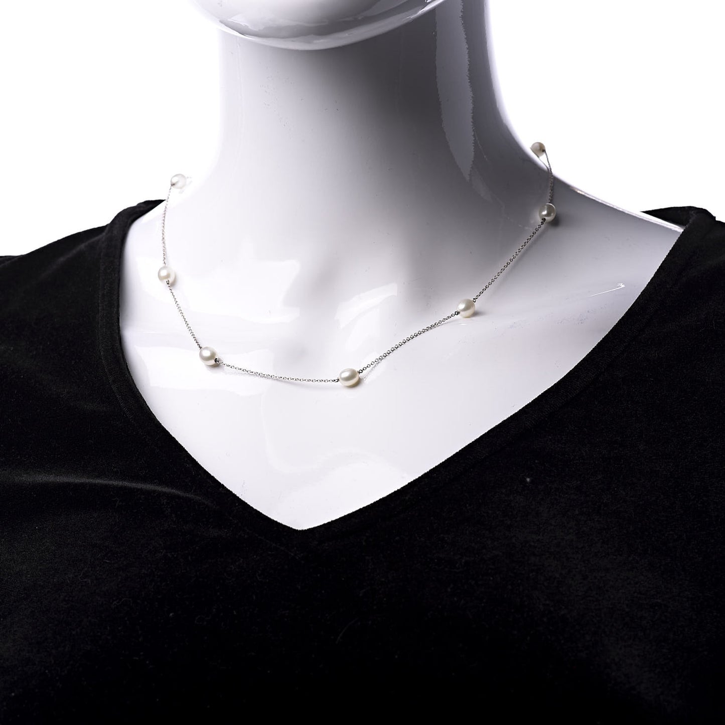 Sterling Silver Pearl Elsa Peretti Pearls By The Yard Necklace