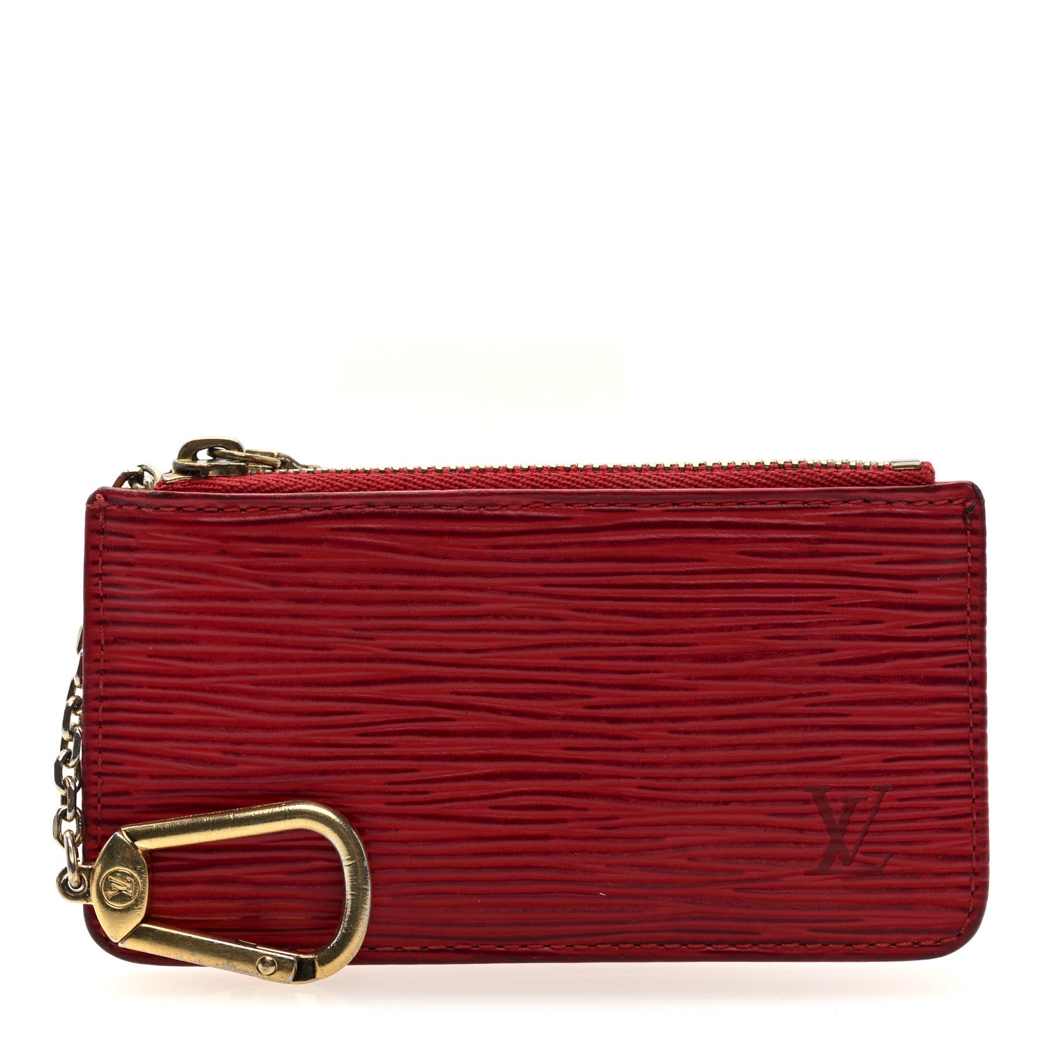 Louis Vuitton Epi Key Pouch Castillan Red 1 of 6