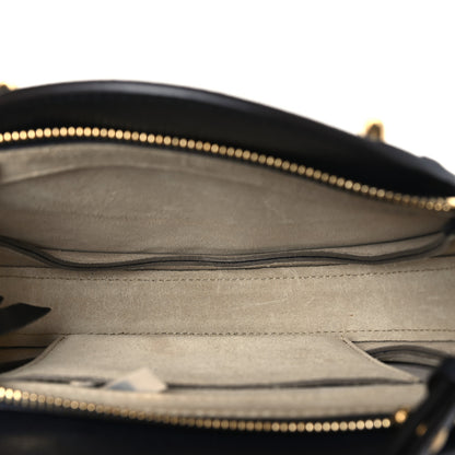 Chloe Shiny Goatskin Suede Small Pixie Bag Full Blue 5 of 11