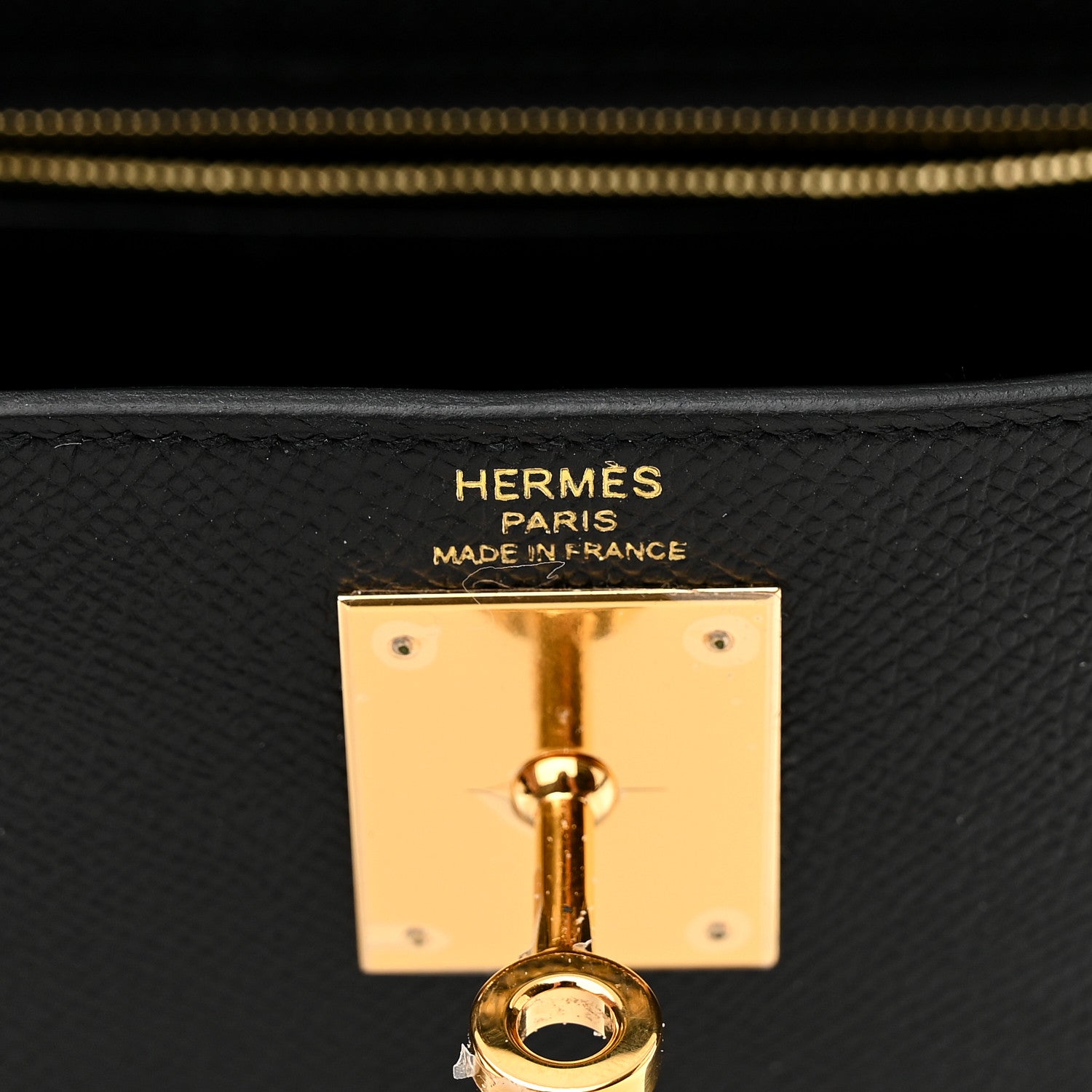 Hermes Epsom Kelly Sellier 28 Black 6 of 11