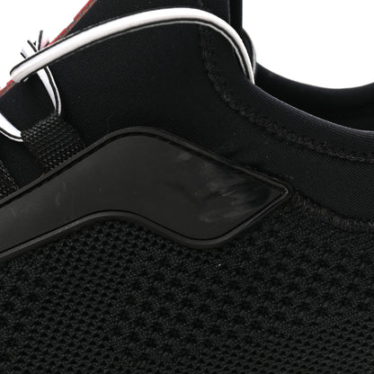 Prada Mesh Neoprene America’s Cup 45mm Sneakers 38.5 Black White 10 of 11