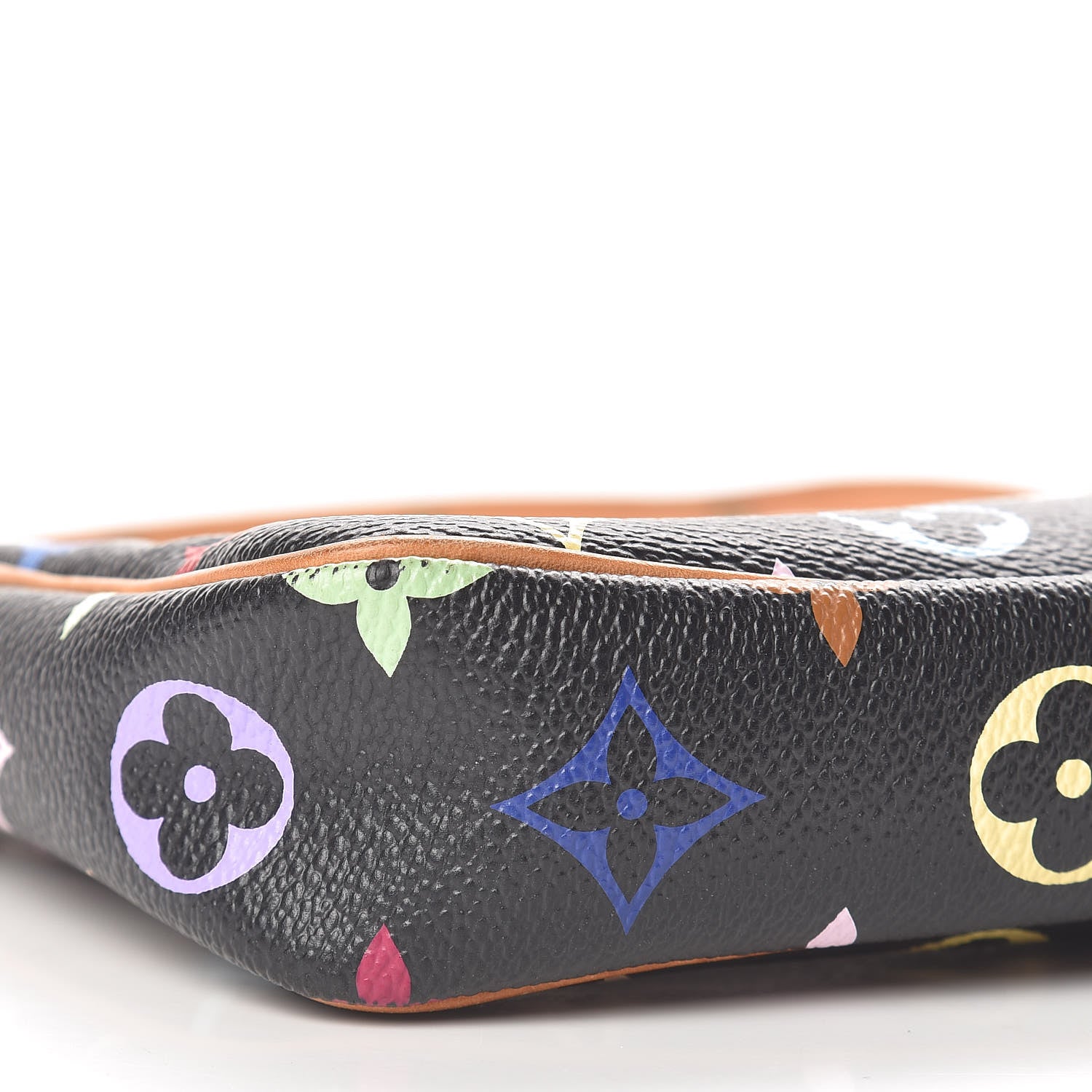 Louis Vuitton Monogram Multicolor Pochette Accessories Black 9 of 10