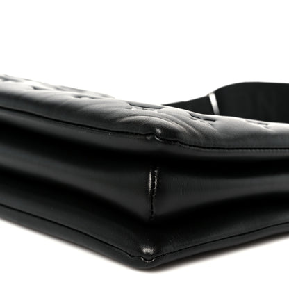 Louis Vuitton Lambskin Embossed Monogram Coussin PM Black 12 of 12
