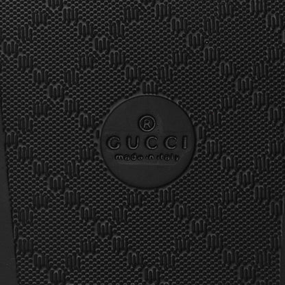 Gucci GG Supreme Monogram Strawberry Slide Sandals 36 Beige Multicolor 6 of 7