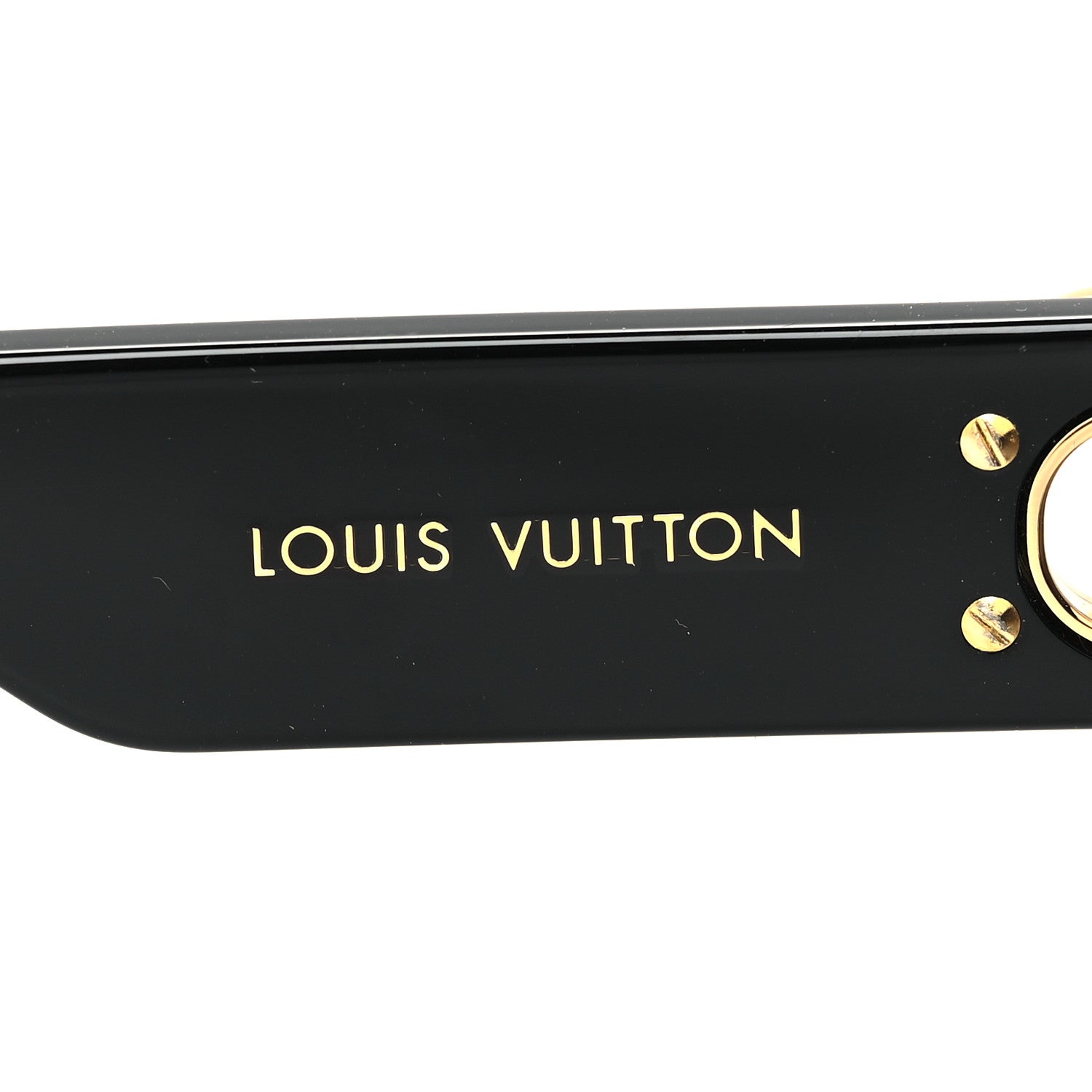 Louis Vuitton Acetate LV Link PM Square Sunglasses Z1566E Black 5 of 8