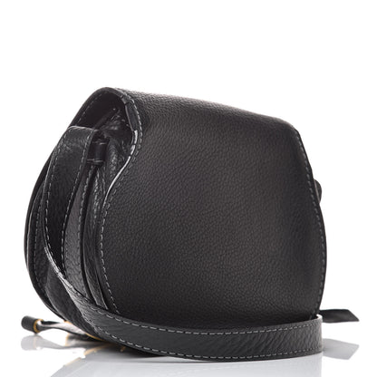 Chloe Calfskin Mini Marcie Round Crossbody Bag Black 3 of 12