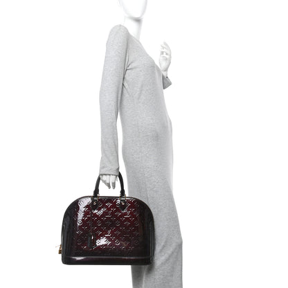Louis Vuitton Vernis Alma GM Amarante 2 of 13