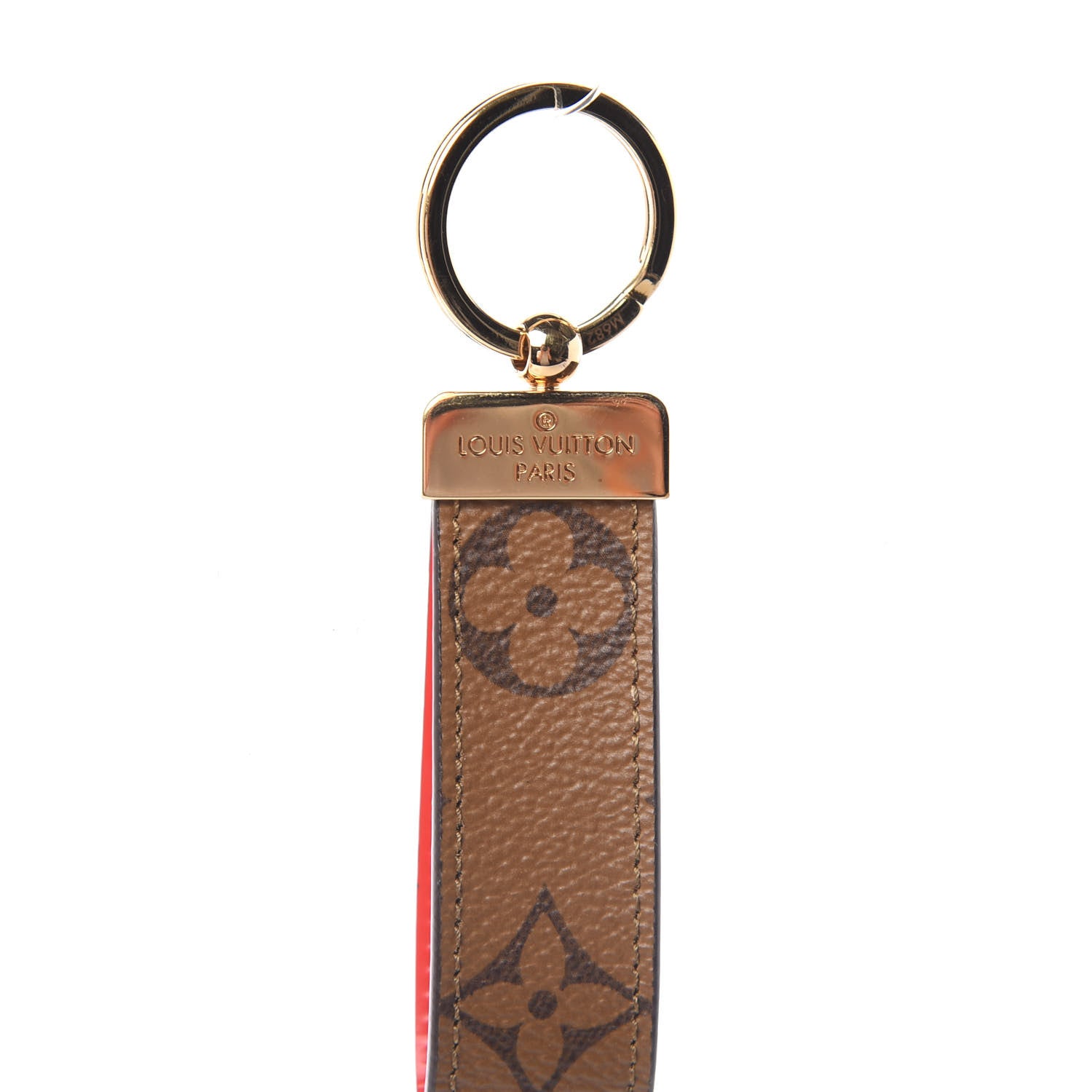 Louis Vuitton Reverse Monogram Dragonne Key Holder 2 of 4