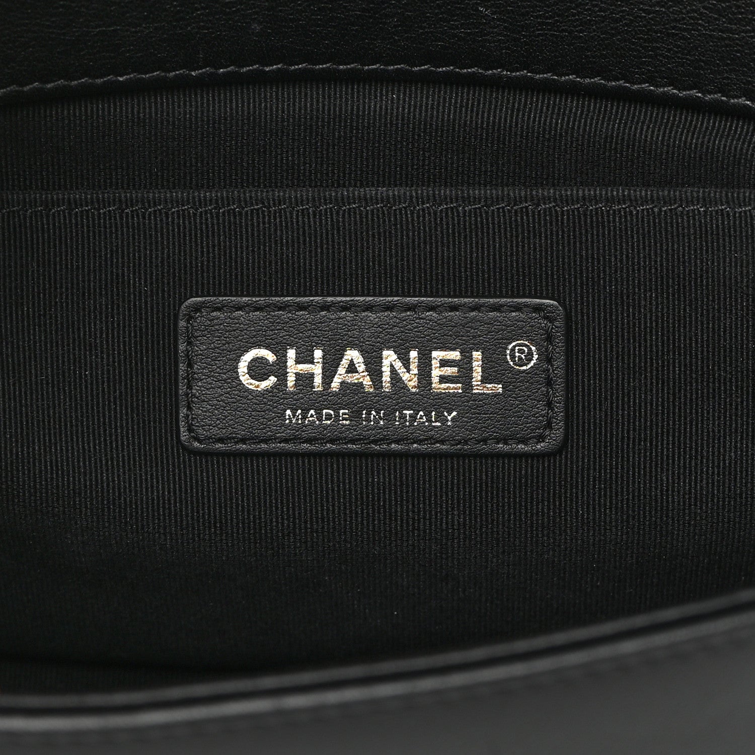 Chanel Lambskin Quilted Medium Boy Flap Black 6 of 19