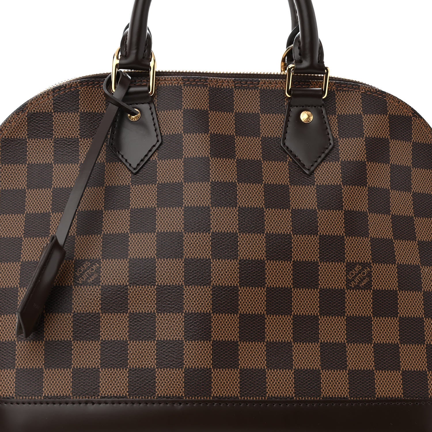 Louis Vuitton Damier Ebene Alma PM 7 of 9