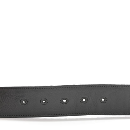 Christian Dior Jacquard Oblique Cosmo Belt 85 34 Grey 4 of 7