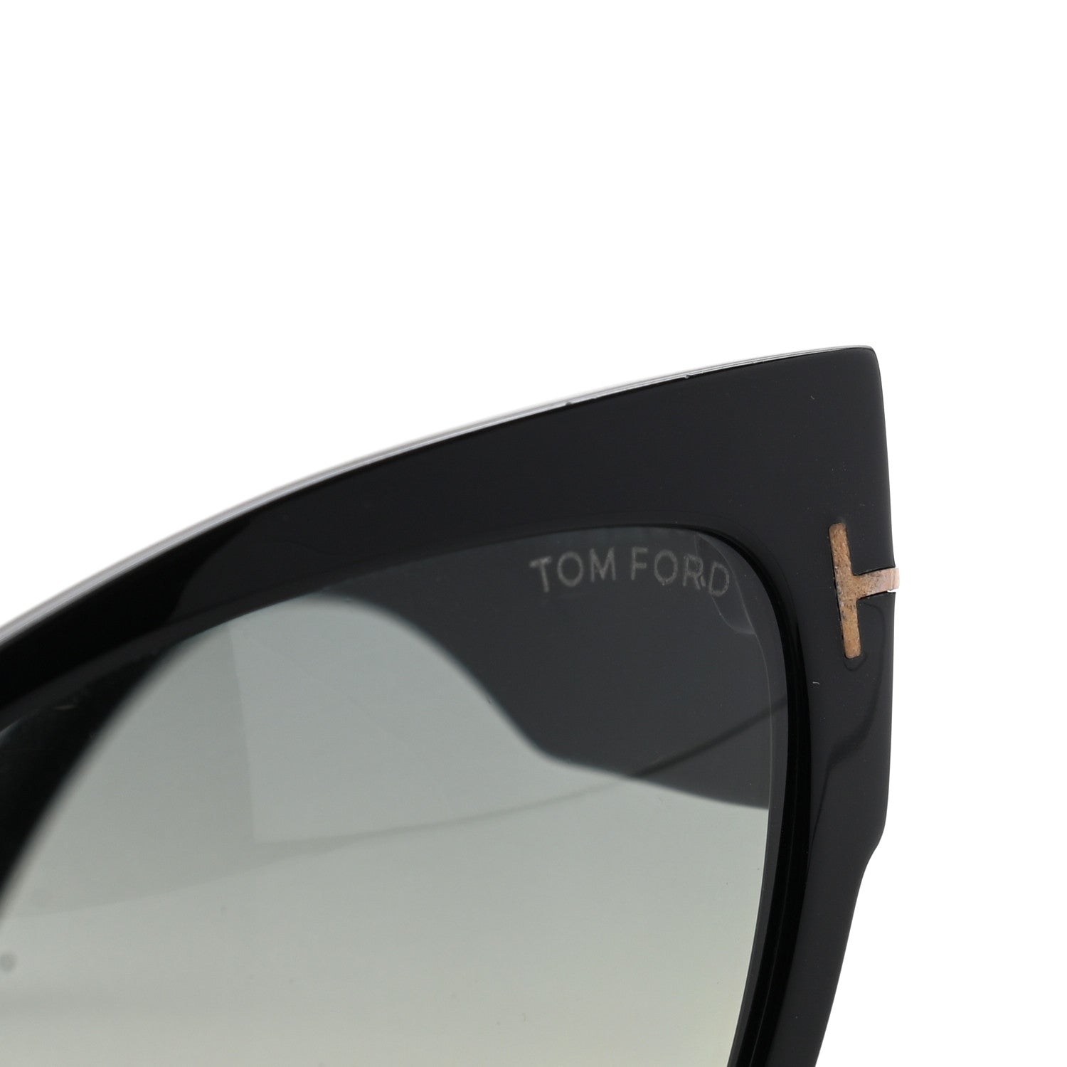 Tom Ford Acetate Anoushka Cat Eye Sunglasses TF371 Black 9 of 9