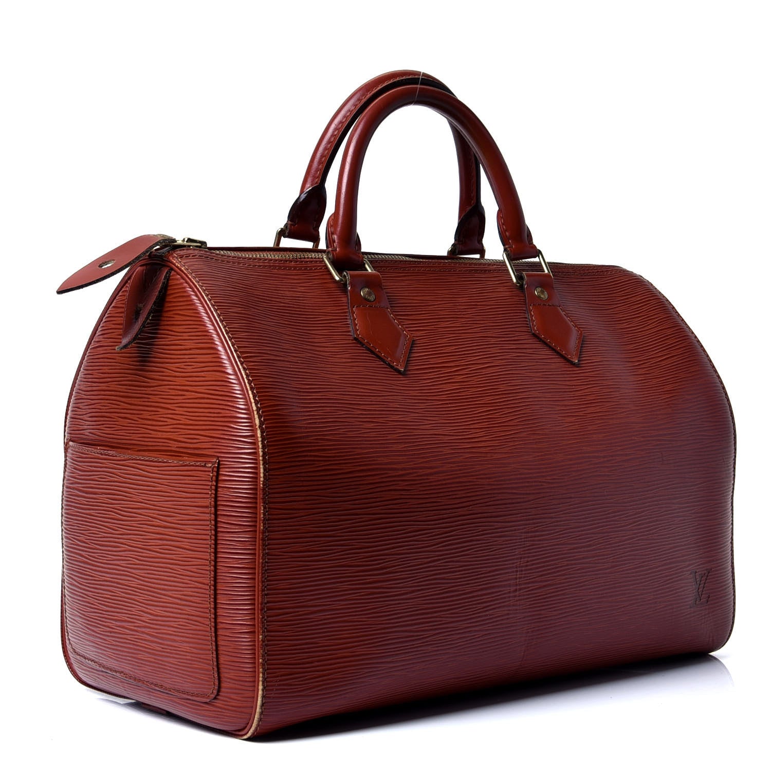 Louis Vuitton Epi Speedy 35 Kenyan Fawn 2 of 4