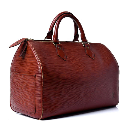 Louis Vuitton Epi Speedy 35 Kenyan Fawn 2 of 4