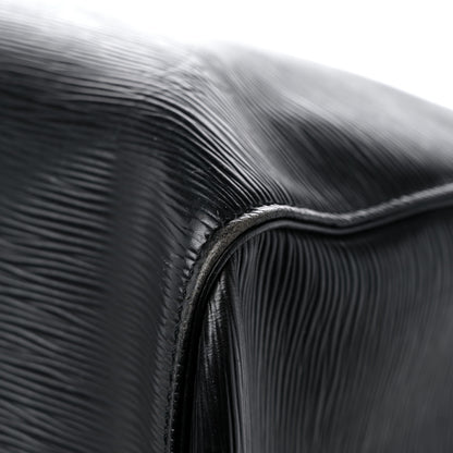 Louis Vuitton Epi Keepall 55 Black 10 of 16