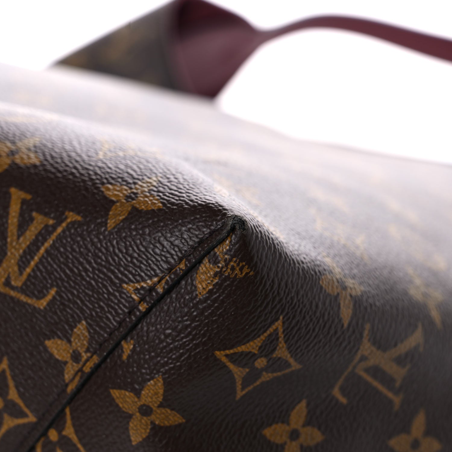 Louis Vuitton Monogram Flower Hobo Bordeaux 10 of 27