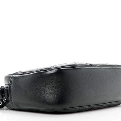 Prada Nappa Triangle Stitched Spectrum Camera Bag Black 9 of 13