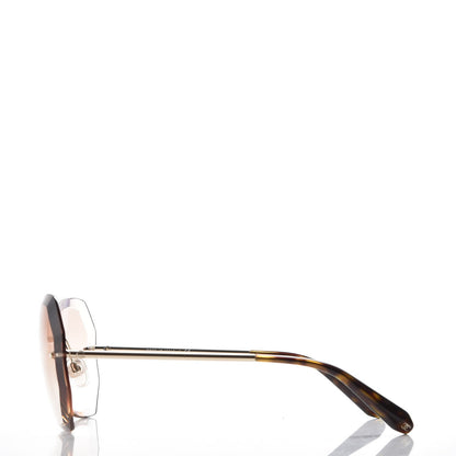 Chanel Metal Spring Round Sunglasses 4220 Gold Brown 4 of 8