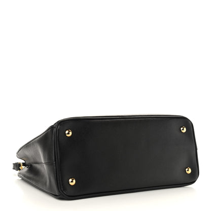 Prada Saffiano Lux Medium Tote Black 3 of 8